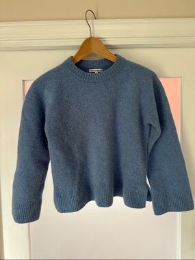 Reformation Dusty Blue Crewneck Sweater